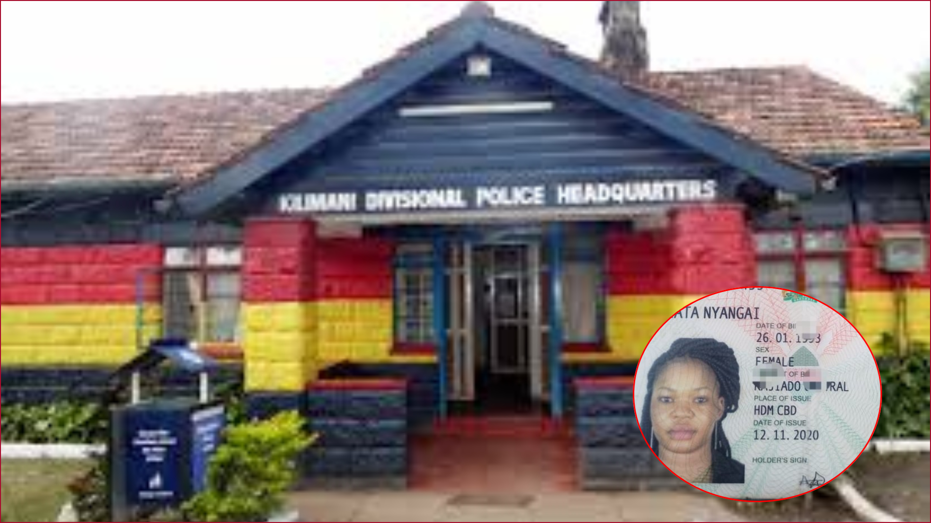 The woman was flushed out of her hideout in Kasarani.